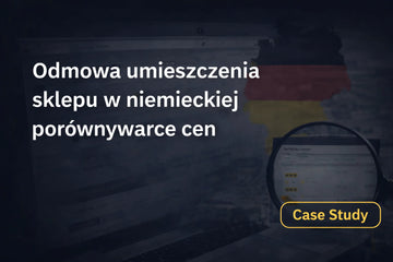 Odmowa umieszczenia sklepu w niemieckiej porównywarce cen - zgodność interfejsu z przepisami prawa